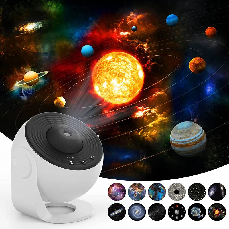 Night Light Galaxy Projector Starry Sky Projector 360 Rotate Planetarium