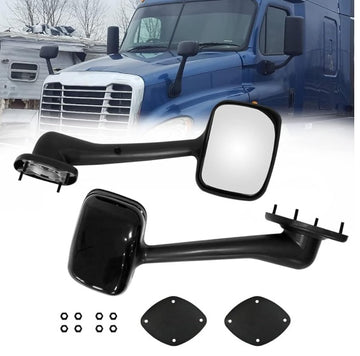 Truck Driver Left And Passenger Side To Hood Mirror Kit